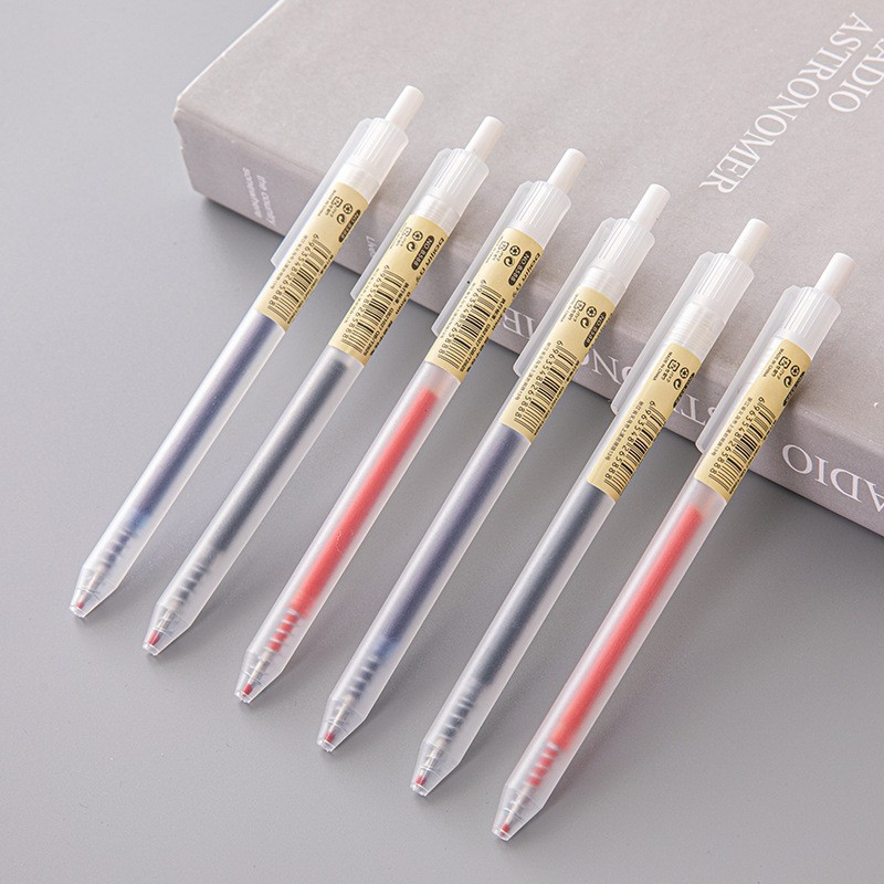 Stationery Supplies Business - 6/10 Pz 0.5mm Penne Gel Retrattili