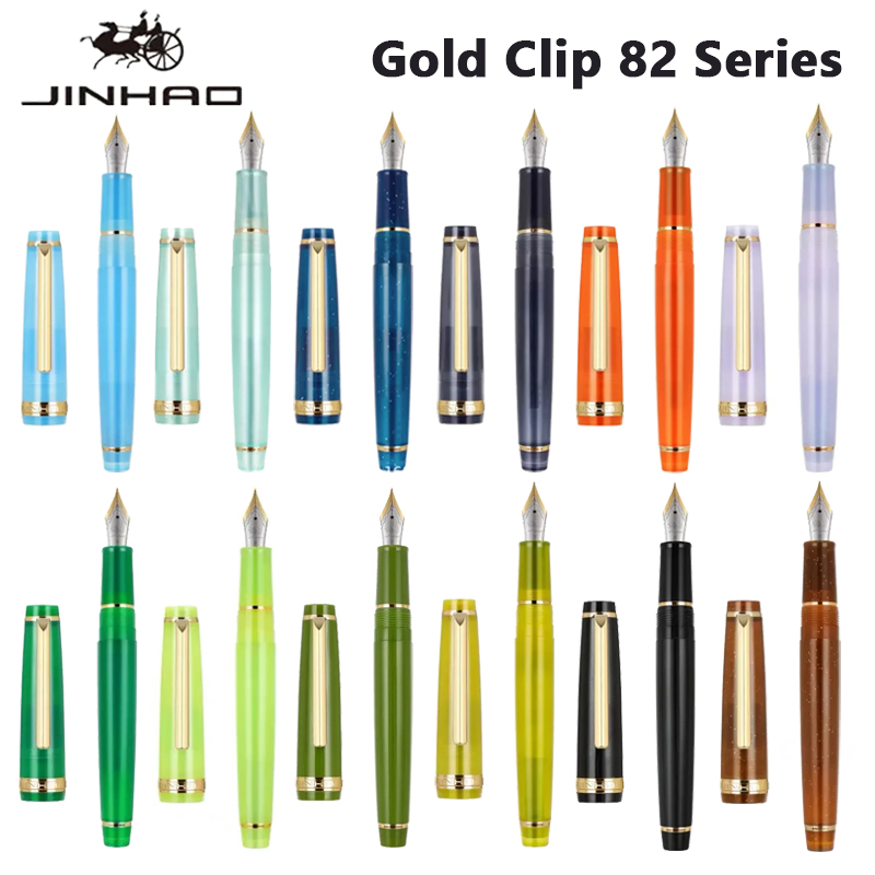Stationery Supplies Business - Jinhao 82 Penna Stilografica Clip Dorata