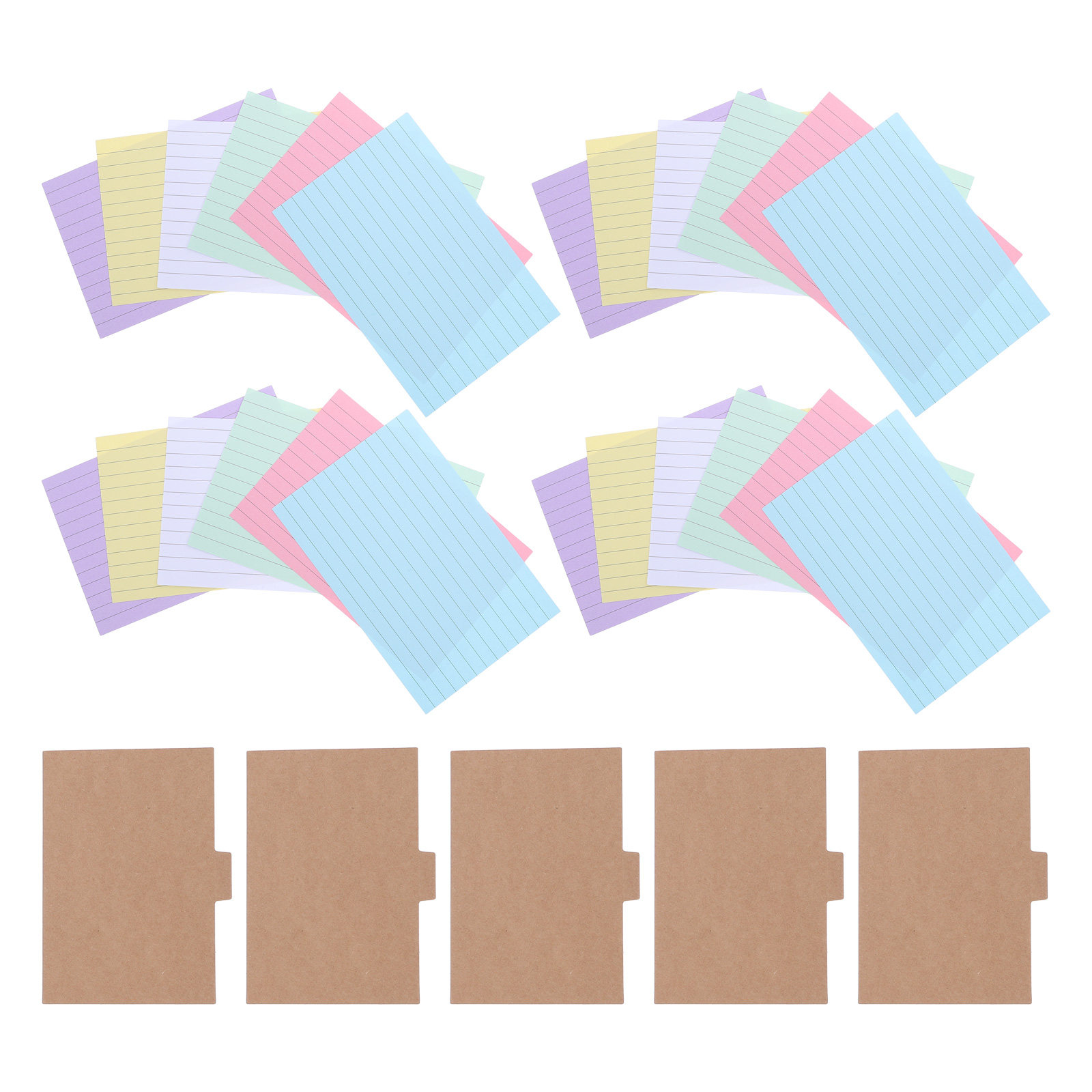 Index Tab Divider - 1 Set di Divisori per Cartelle