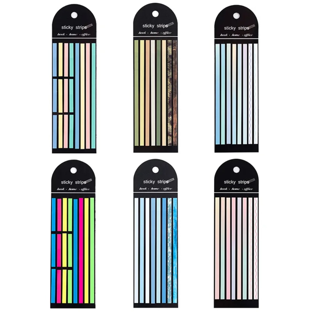 Index Tab Divider - 160 Fogli di Note Adesive Trasparenti