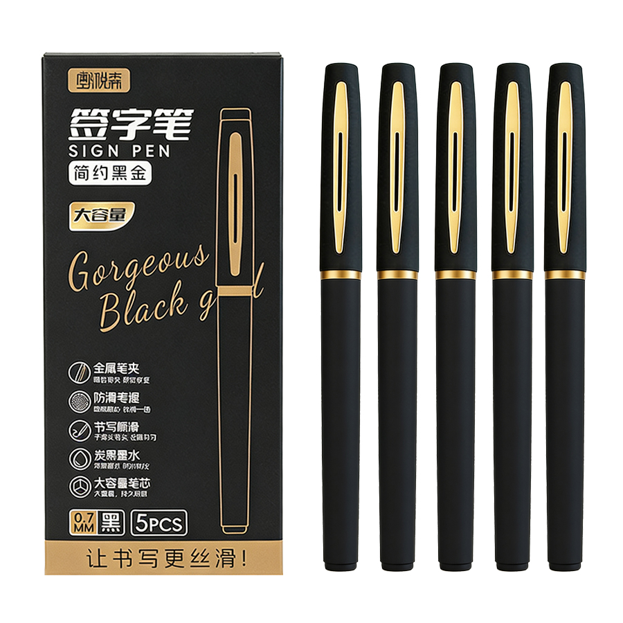 5 Pz/pacco Penna Gel di Grande - Stationery Supplies Business recensione e prezzo