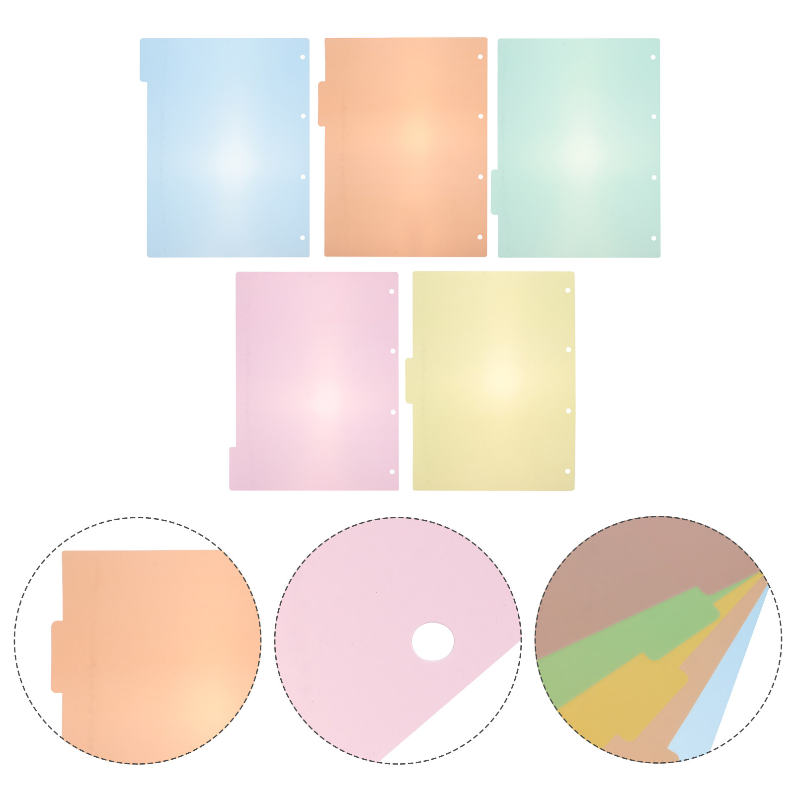 10 divisori adesivi in plastic - Index Tab Divider recensione e prezzo