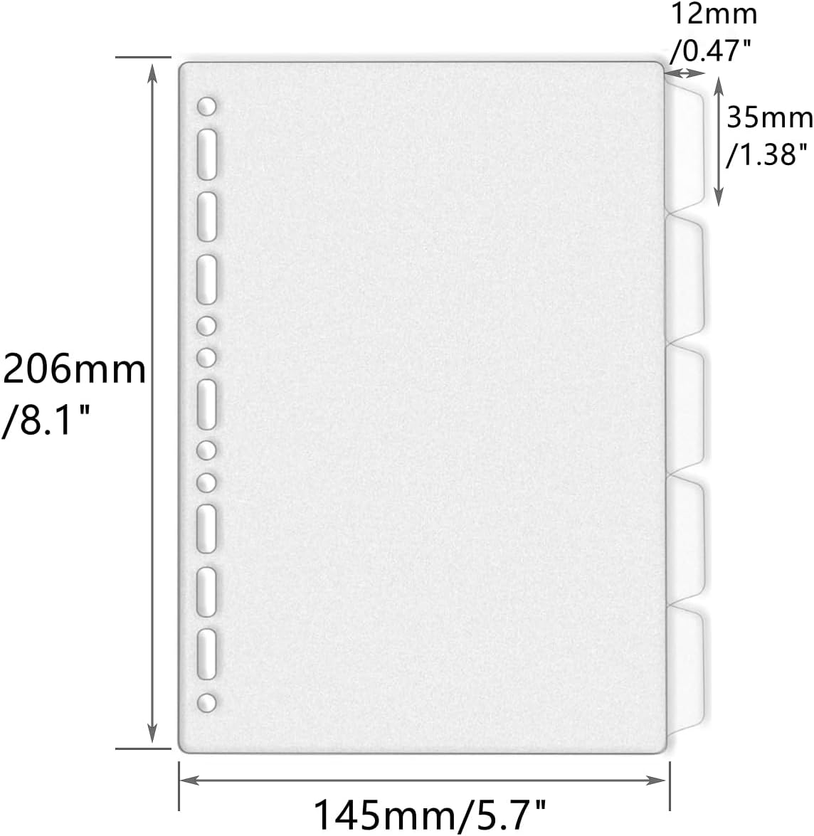 Divisori per raccoglitori A4 A - Index Tab Divider recensione e prezzo