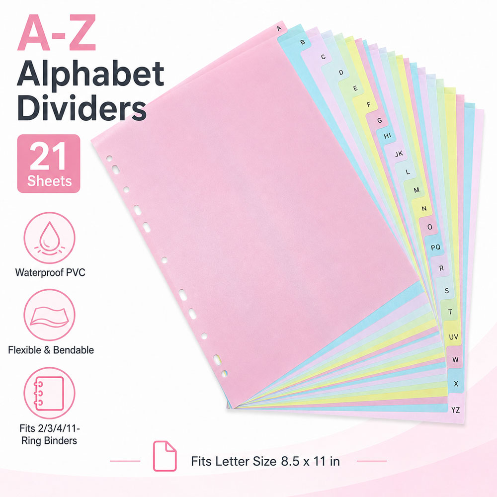 21 divisori per raccoglitori c - Index Tab Divider recensione e prezzo