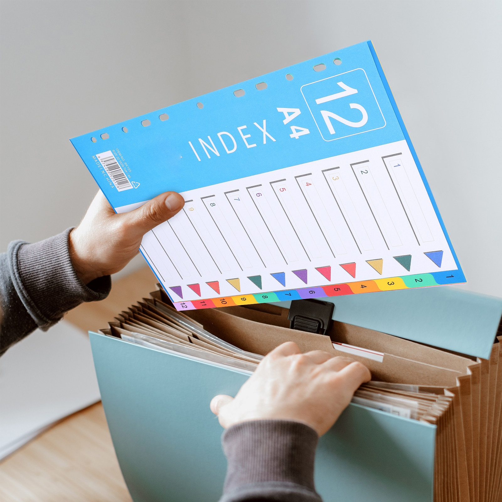 38 divisori in plastica colora - Index Tab Divider recensione e prezzo